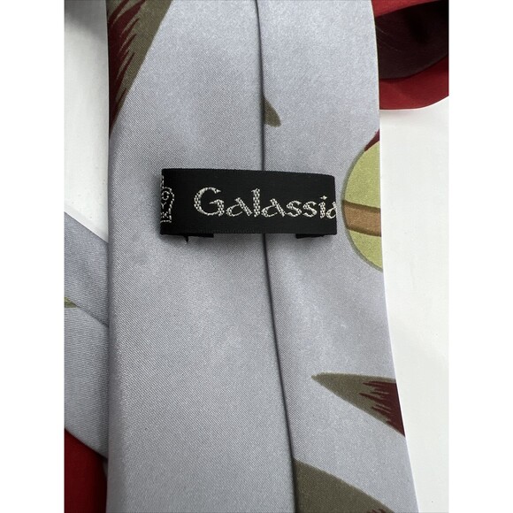 Vintage Lot Galassia Ties Pool Balls Red & Blue Classic Novelty Action - Picture 9 of 9